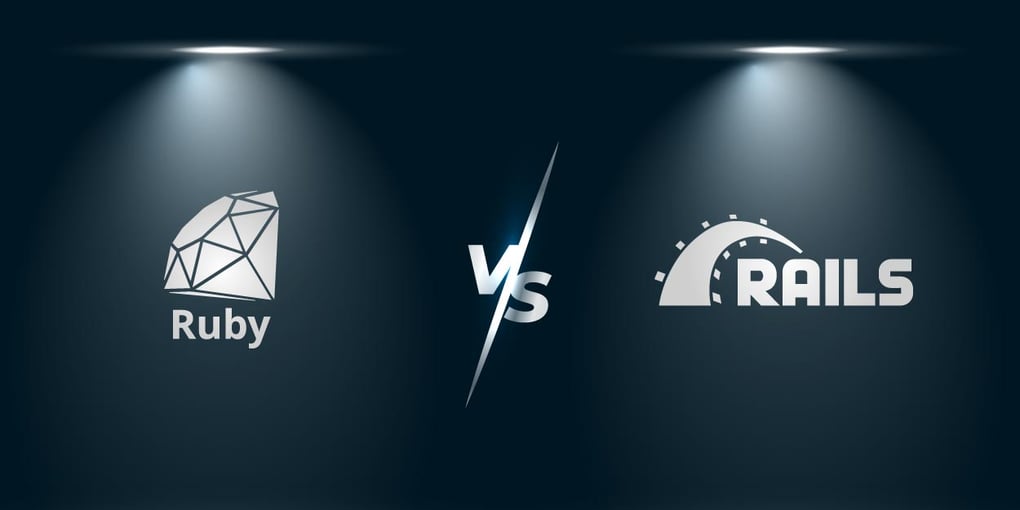 what is the difference between ruby and ruby on rails?