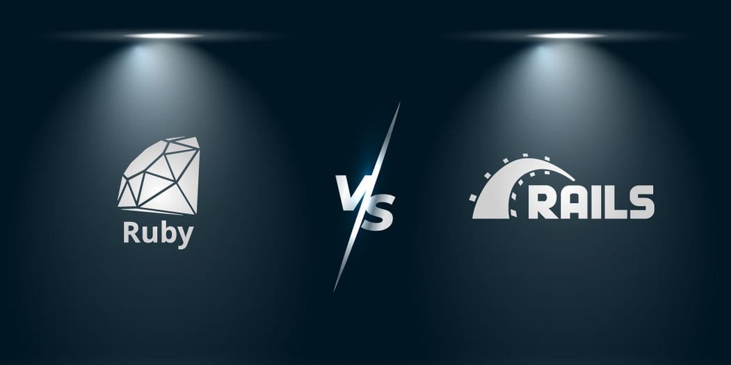 what is the difference between ruby and ruby on rails?