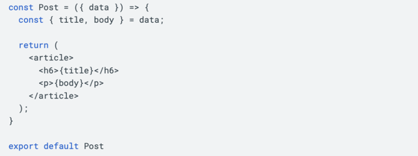 container role fetches data