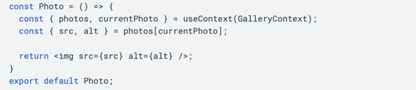 gallery component in coding