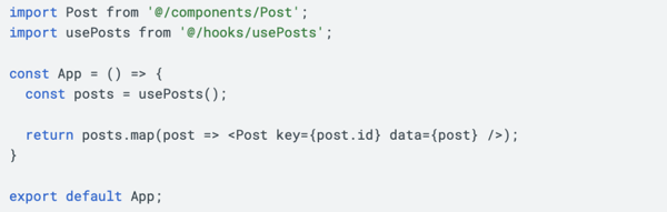 Container-Presentational pattern